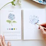 Emily Lex Watercolor Flowers Workbook for Beginners