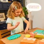 Sculpd Kids Painting Kit with 10 Colors & Easels