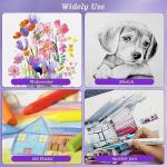 82 Sheets Thick Cold Press Watercolor Paper Pack