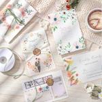 50 Sheets Deckled Edge Watercolor Paper 4x6