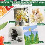 Koncci A4 Watercolor Paper Pad, 20 Sheets