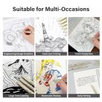 12-Piece Fineliner and Brush Pen Set