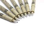Sakura Pigma Micron Fine Point Pens - 8 Pack