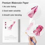 Ocean Animals Watercolor Workbook for Beginners