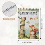 CuppaClip Beginner Watercolor Workbook & Paint Set