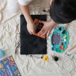 Kids Painting Kit with Canvases and Supplies