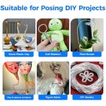 RASKOO 55FT Flexible Aluminum Craft Wire for DIY