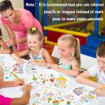 24Pcs Religious Coloring Book Set for Kids