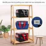 Extra Large Art Organizer Tote Bag with Pockets