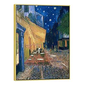 Van Gogh Cafe Terrace Canvas Print with Frame