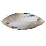 Blue and Gold Horse Abstract Pillow Covers 18x18