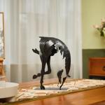 Handmade Metal Horse Statue for Home Decor