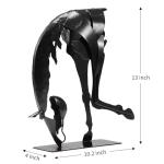 Handmade Metal Horse Statue for Home Decor