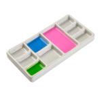 MEEDEN Ceramic Artist Paint Palette - 9 Wells
