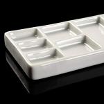 MEEDEN Ceramic Artist Paint Palette - 9 Wells