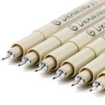 Muchcute Ultra Thin Fine Point Micron Pens - 6 Pack