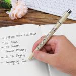 Muchcute Ultra Thin Fine Point Micron Pens - 6 Pack