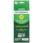 Ticonderoga Striped Wood-Cased Pencils, 10 Count