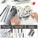 KALOUR Willow Charcoal Pencil Set - 6 Shades