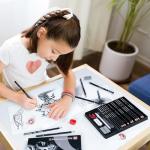 33 Piece Sketching Pencil Set for All Skill Levels