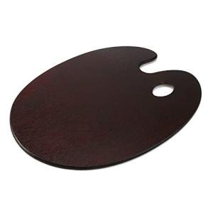 Oval Wooden Palette for Oil and Gouache Painting