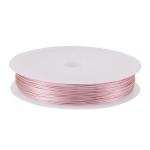 Pink Copper Craft Wire for Jewelry Making - 75 Feet