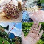 Pink Copper Craft Wire for Jewelry Making - 75 Feet