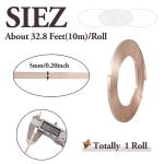 32.8 Feet 18 Gauge Flat Aluminum Wire for Crafts