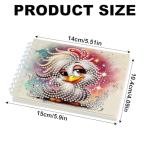 Chicken Diamond Painting Notebook Set - 80 Pages