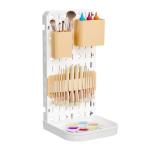 Silicone Paint Brush Holder with Drip Tray