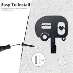 4 PCS Camper Key Holder Wall Rack