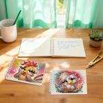 Chicken Diamond Painting Notebook Set - 80 Pages