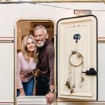 4 PCS Camper Key Holder Wall Rack