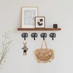 4 PCS Camper Key Holder Wall Rack