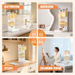 Silicone Paint Brush Holder with Drip Tray