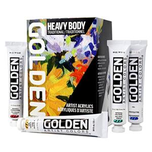 Golden Heavy Body Acrylic 7-Color Set