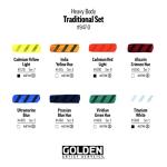 Golden Heavy Body Acrylic 7-Color Set
