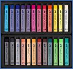 Faber-Castell Goldfaber Soft Pastel Chalks, 24 Colors