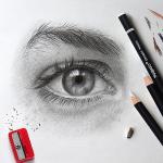 PANDAFLY 6 Eraser Pencils & 2 Sharpeners Bundle