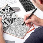 Mogyann 12-Pack Dual Brush Drawing Pens