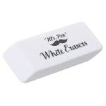 Mr. Pen White Pencil Erasers, 12 Pack