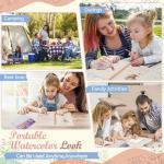 Beginner Watercolor Kit with 16 Colors & Brushes