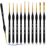 RUKIFAY 11 PCS Miniature Paint Brush Set