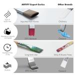 25-Piece Professional Paint Brush Set with Case