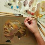 25-Piece Professional Paint Brush Set with Case