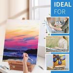 Falling in Art Wooden Tabletop Easel