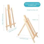 12 Inch Wooden Tabletop Easel for Art Projects