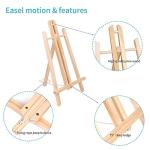 12 Inch Wooden Tabletop Easel for Art Projects