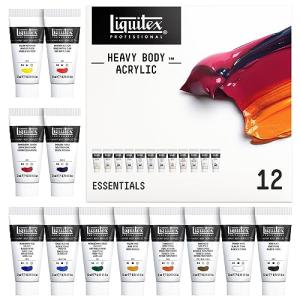 Liquitex Heavy Body Acrylic Paint Essentials Set