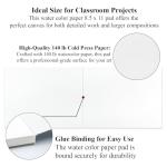 Watercolor Paper Pad 8.5 x 11, 16 Sheets